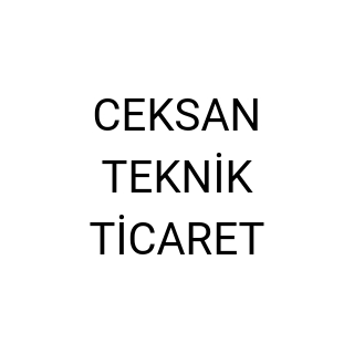 CEKSAN TEKNİK TİCARET logo