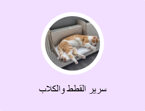 سرير القطط والكلاب