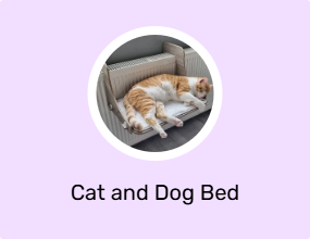 Cat and Dog Bed