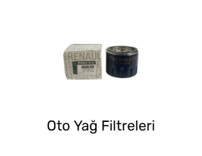 Oto Yağ Filtreleri