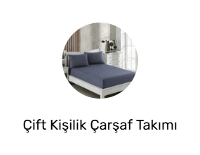 Çift Kişilik Çarşaf Takımı