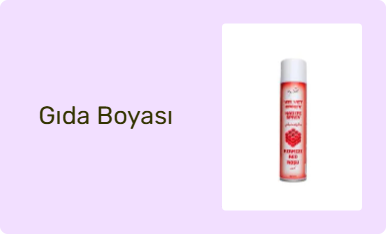 Gıda Boyası