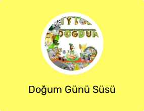 Doğum Günü Süsü
