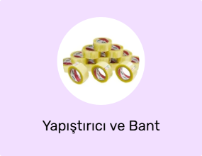 Yapıştırıcı ve Bant