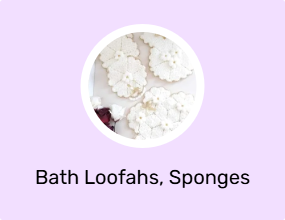 Bath Loofahs, Sponges & Poufs