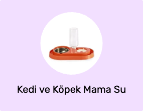 Kedi ve Köpek Mama Su Kabı