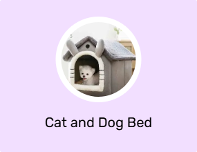 Cat and Dog Bed