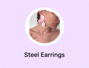 Steel Earrings