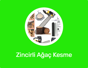 Zincirli Ağaç Kesme Makinesi