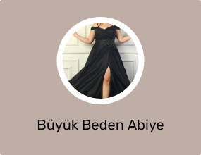Büyük Beden Abiye Elbise