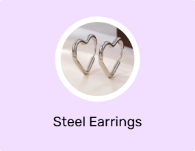 Steel Earrings