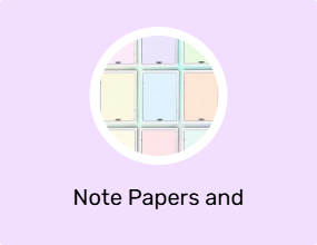 Note Papers and Notepads