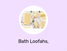 Bath Loofahs, Sponges & Poufs