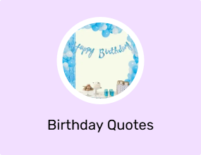 Birthday Quotes