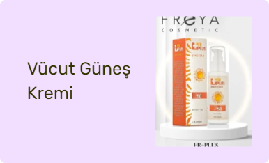 Vücut Güneş Kremi