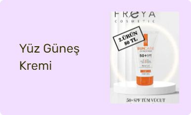 Yüz Güneş Kremi