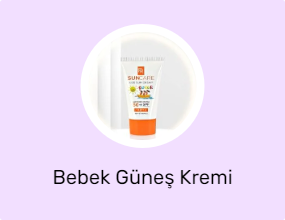 Bebek Güneş Kremi
