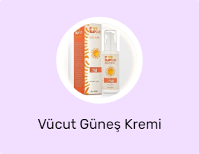 Vücut Güneş Kremi