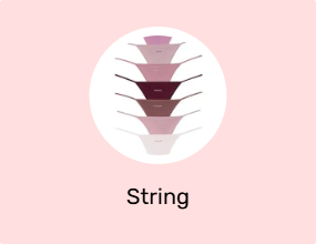 String