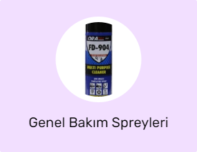 Genel Bakım Spreyleri