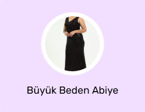 Büyük Beden Abiye Elbise