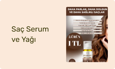 Saç Serum ve Yağı
