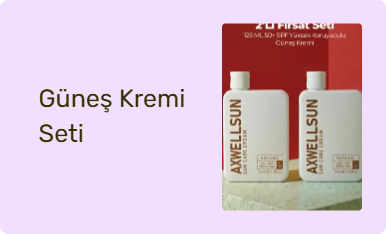 Güneş Kremi Seti