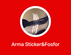 Arma Sticker&Fosfor Şeritler
