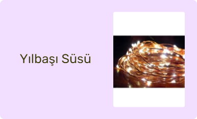 Yılbaşı Süsü