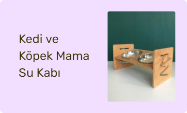 Kedi ve Köpek Mama Su Kabı