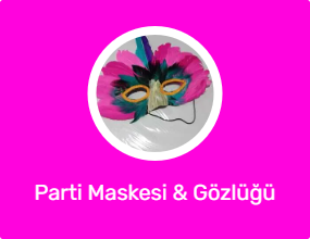 Parti Maskesi & Gözlüğü