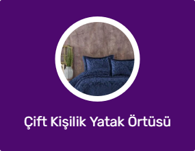 Çift Kişilik Yatak Örtüsü