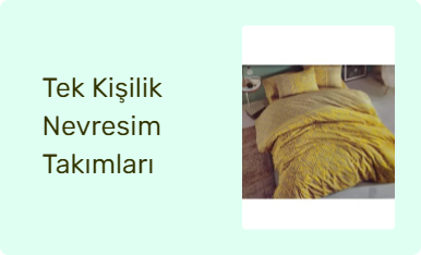 Tek Kişilik Nevresim Takımları