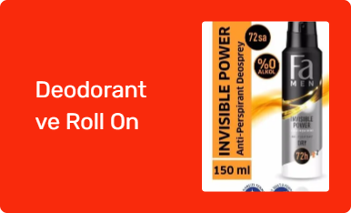 Deodorant ve Roll On