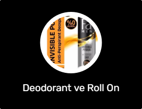 Deodorant ve Roll On