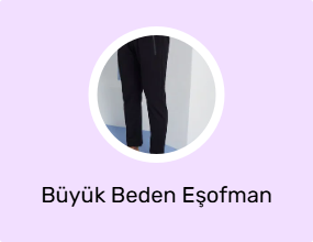 Büyük Beden Eşofman Altı