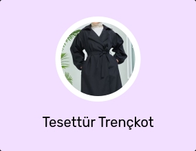 Tesettür Trençkot
