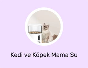 Kedi ve Köpek Mama Su Kabı