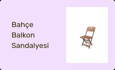 Bahçe Balkon Sandalyesi