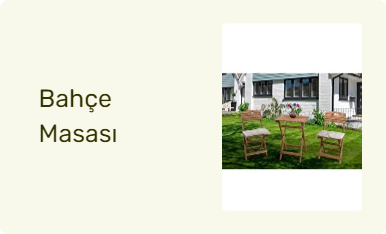 Bahçe Masası