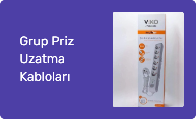 Grup Priz Uzatma Kabloları
