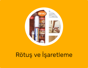 Rötuş ve İşaretleme Kalemleri