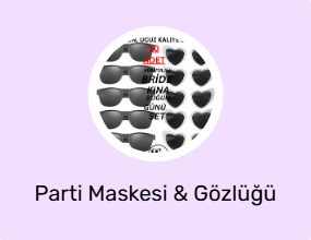 Parti Maskesi & Gözlüğü