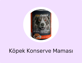 Köpek Konserve Maması
