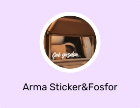 Arma Sticker&Fosfor Şeritler