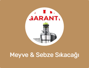 Meyve & Sebze Sıkacağı