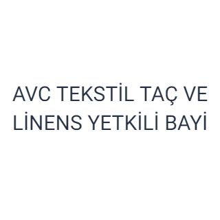 AVC TEKSTİL TAÇ VE LİNENS YETKİLİ BAYİ logo