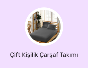 Çift Kişilik Çarşaf Takımı