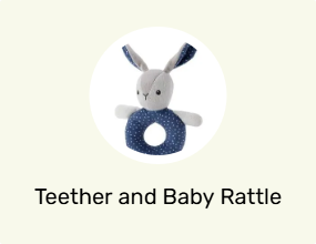 Teether and Baby Rattle