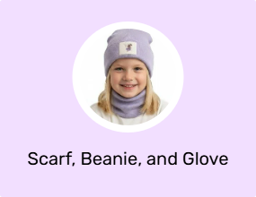 Scarf, Beanie, and Glove Sets